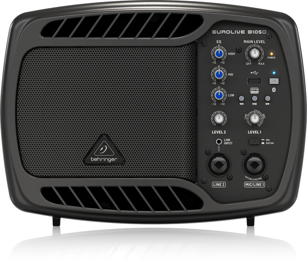 Behringer Monitor B105D 50W Portatile con MP3 e Bluetooth
