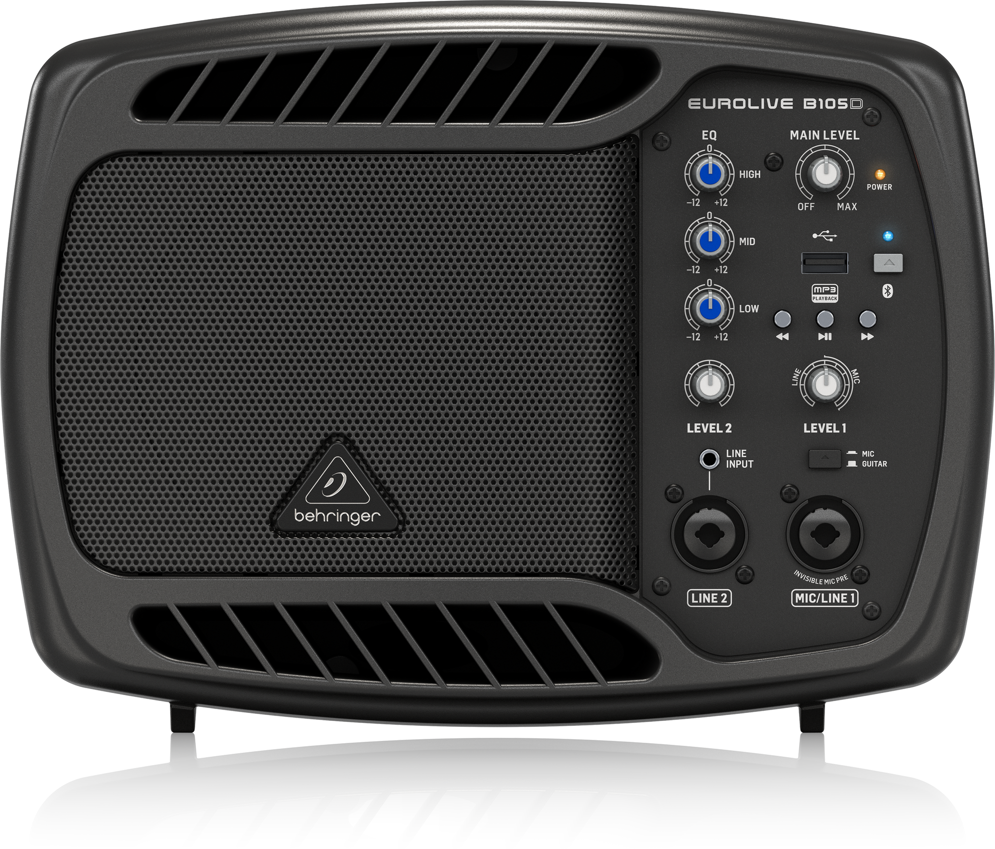 Behringer Monitor B105D 50W Portatile con MP3 e Bluetooth