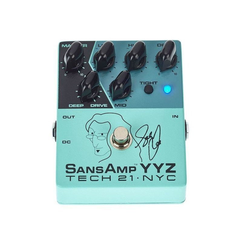 Tech21 Geddy Lee Signature Sansamp YYZ Preamplificatore a Pedale per Basso