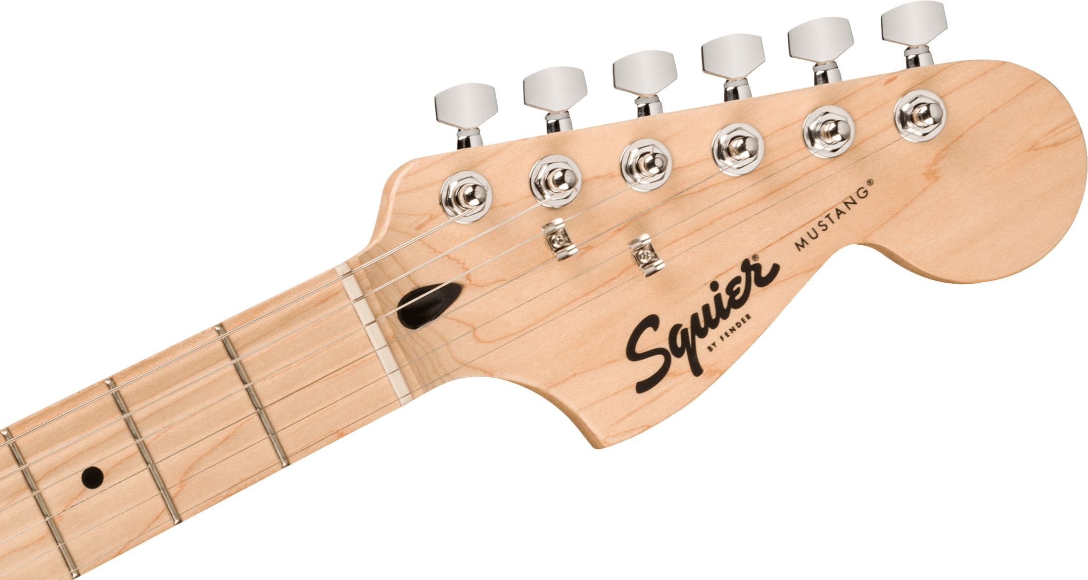 Squier Sonic Mustang HH Maple Flash Pink