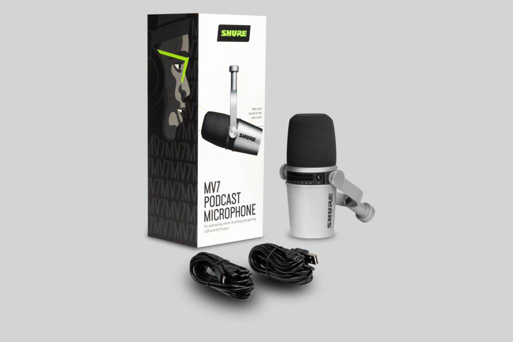 Shure MV7-S USB Dynamic Microphone