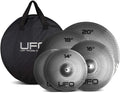 UFO Set2 Training Cymbals HiHat 14 Crash 16 Crash 18 Ride 20 with Bag