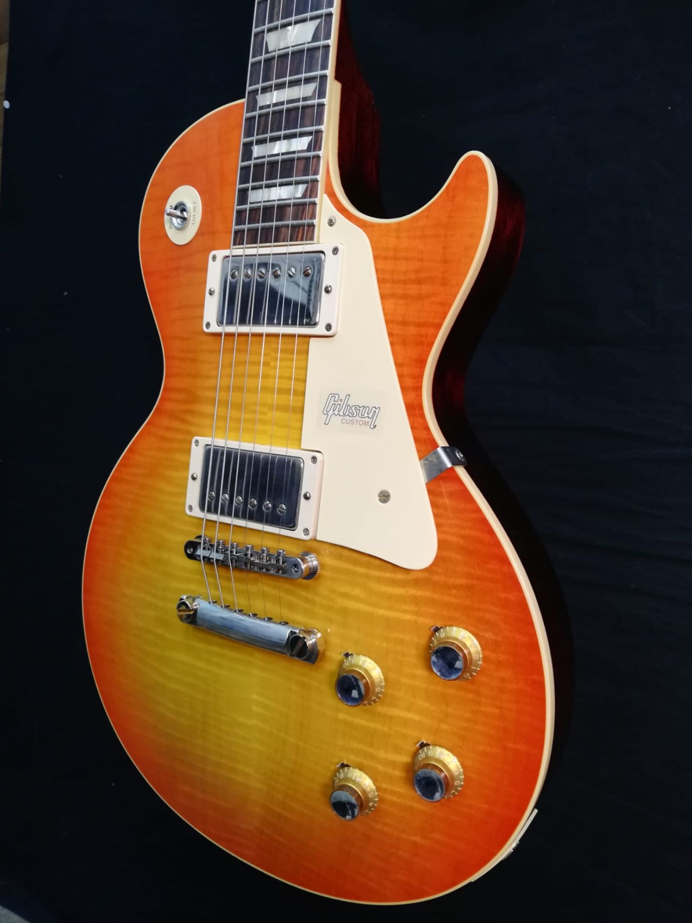 Gibson 60Th Annyversary 1960 Les Paul Standard V2 Vos Orange Lemon Fade