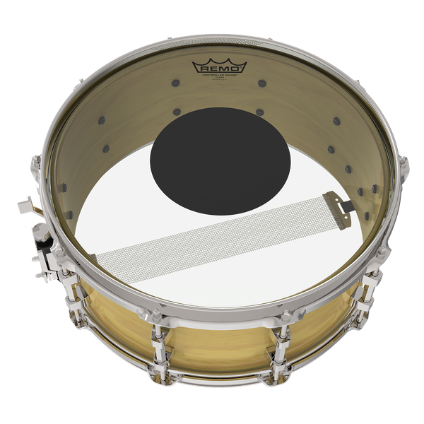 Remo Pelle Controlled Sound 16' con Dot Black