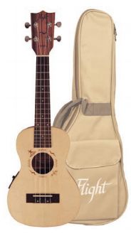 Flight Duc525 Ukulele Concerto Elettrificato