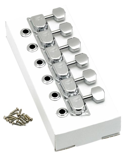 Fender 70'S F Style Meccaniche Per Telecaster  Stratocaster Chrome