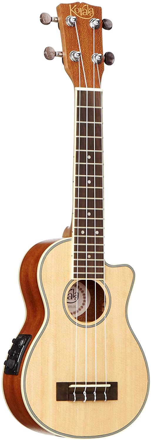 Korala Uks450Ce Electric Soprano Ukulele