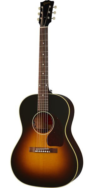 Gibson 50S Lg-2 Vintage Sunburst Small Body Chitarra Acustica Elettrificata