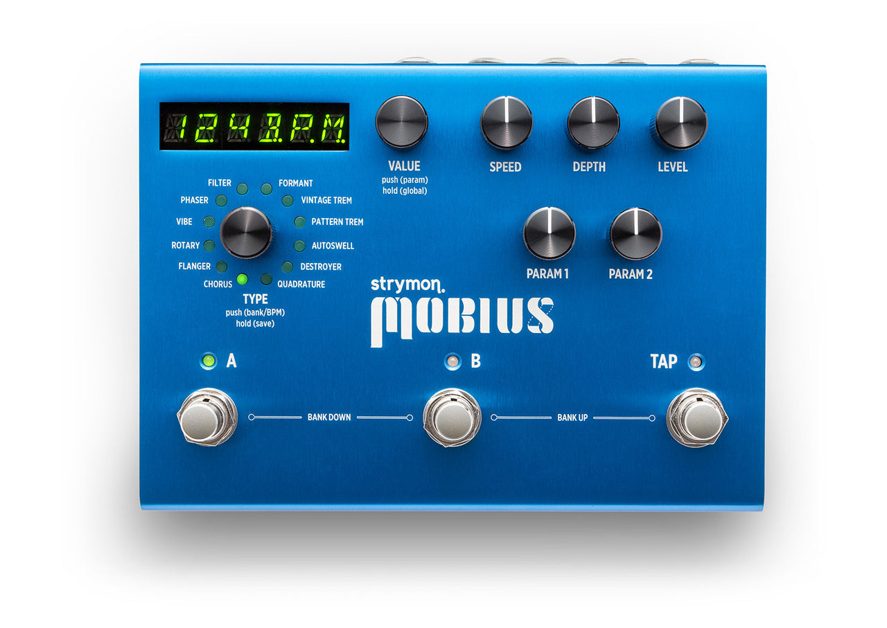 Strymon Pedal mobius modulation machine