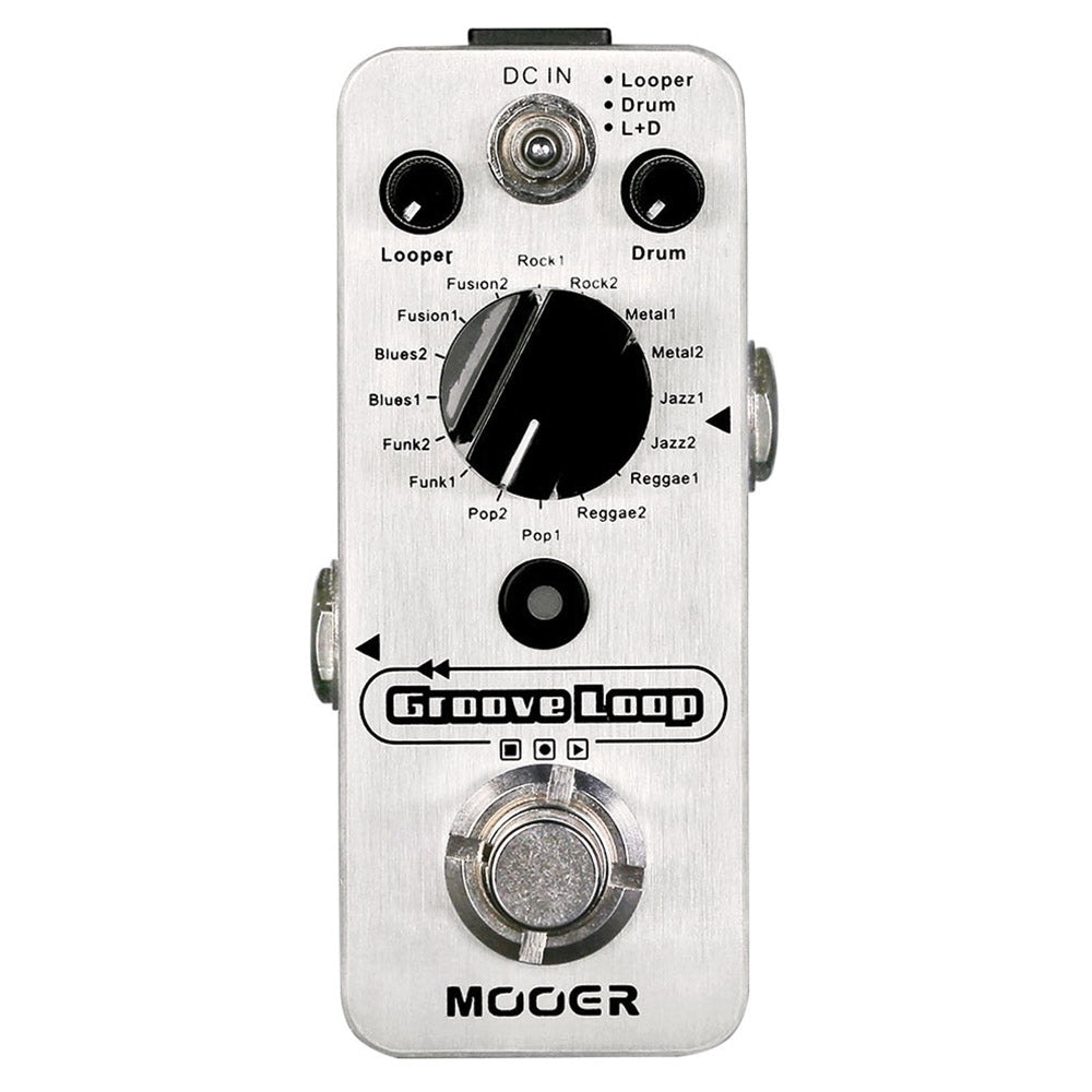 Mooer Groove loop looper y drummer