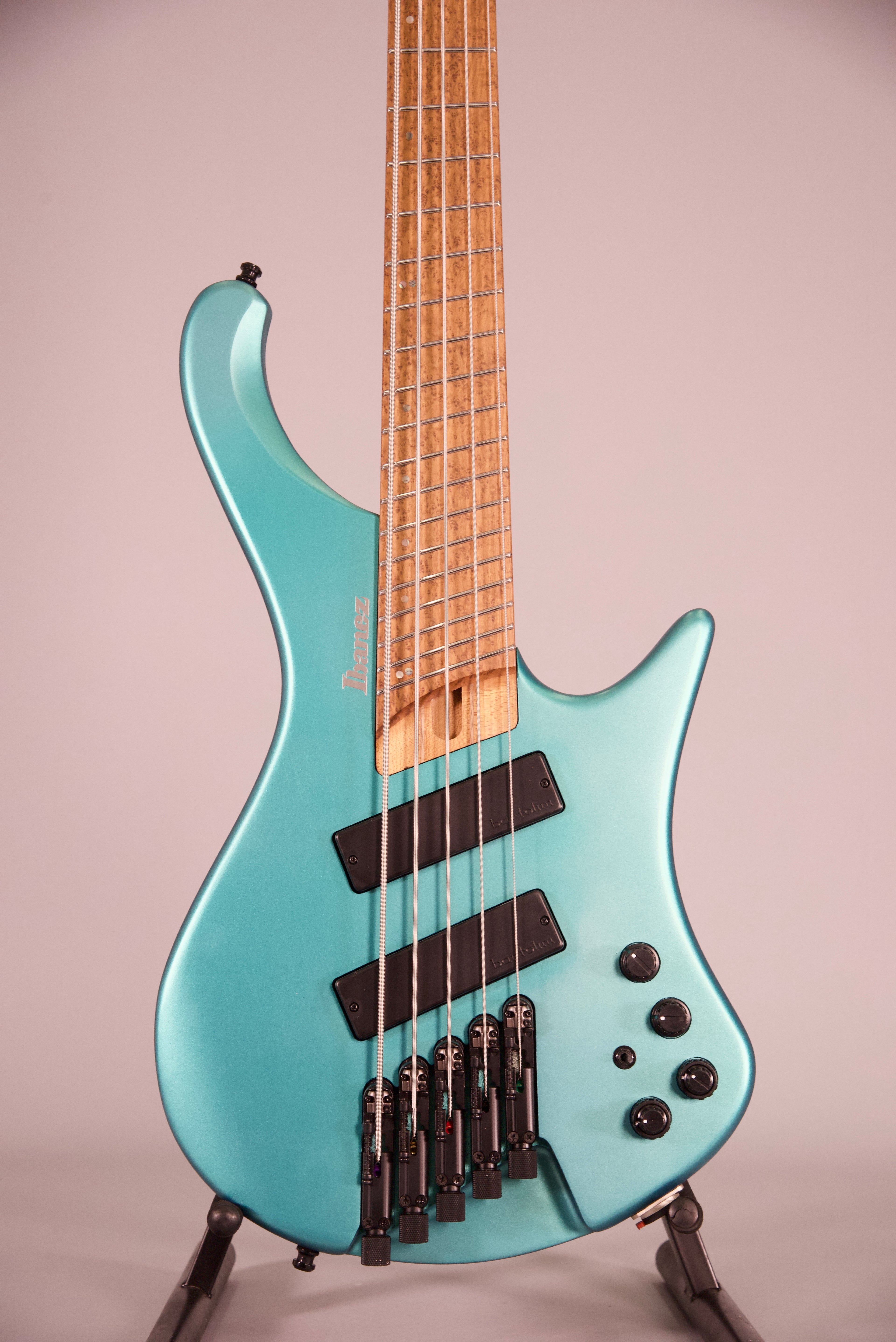 Ibanez Ehb1005SMS EMM Basso Elettrico 5 Corde Emerald Green Metallic Matte