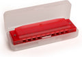 Hohner Translucent harp red hardcase