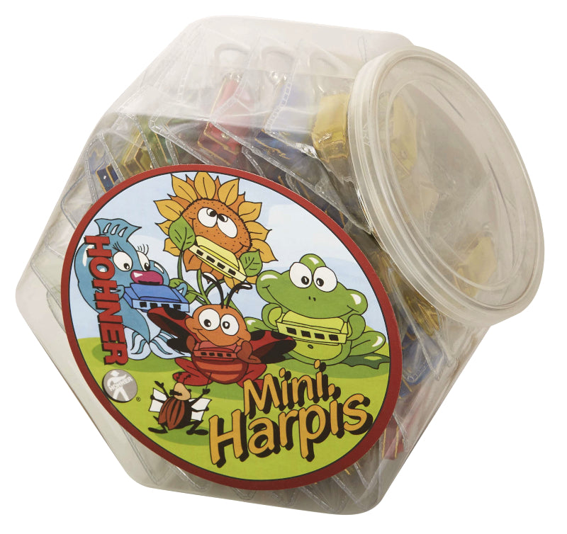 Hohner Pack color mini harp in candy-box 6 pieces each c
