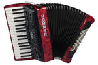 Hohner Bravo iii 72 rosso a16632 silentkey