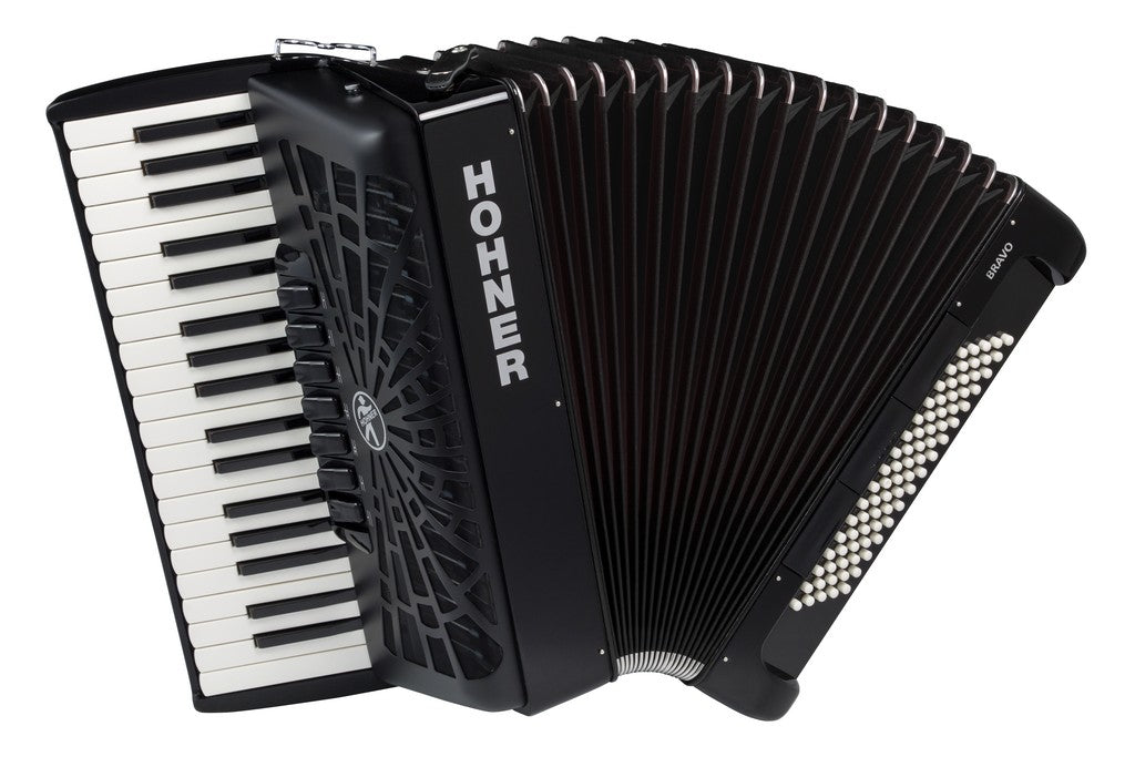 Hohner Bravo iii 80 black a16422 silentkey