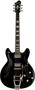 Hagstrom Tremar Viking DLX Black