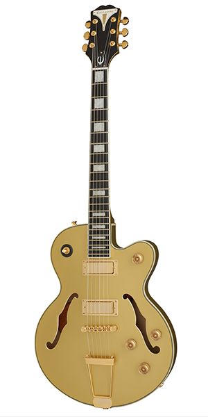 Epiphone Uptown Kat Es Topaz Gold Metallic Chitarra Semiacustica