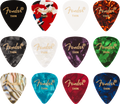 Fender Plettri 351 Medley Thin 12 Pack