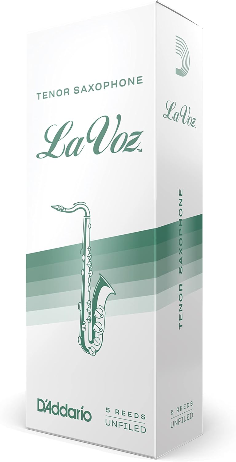 Rico La Voz Ance Sassofono Sax Tenore Hard conf. 5Pz