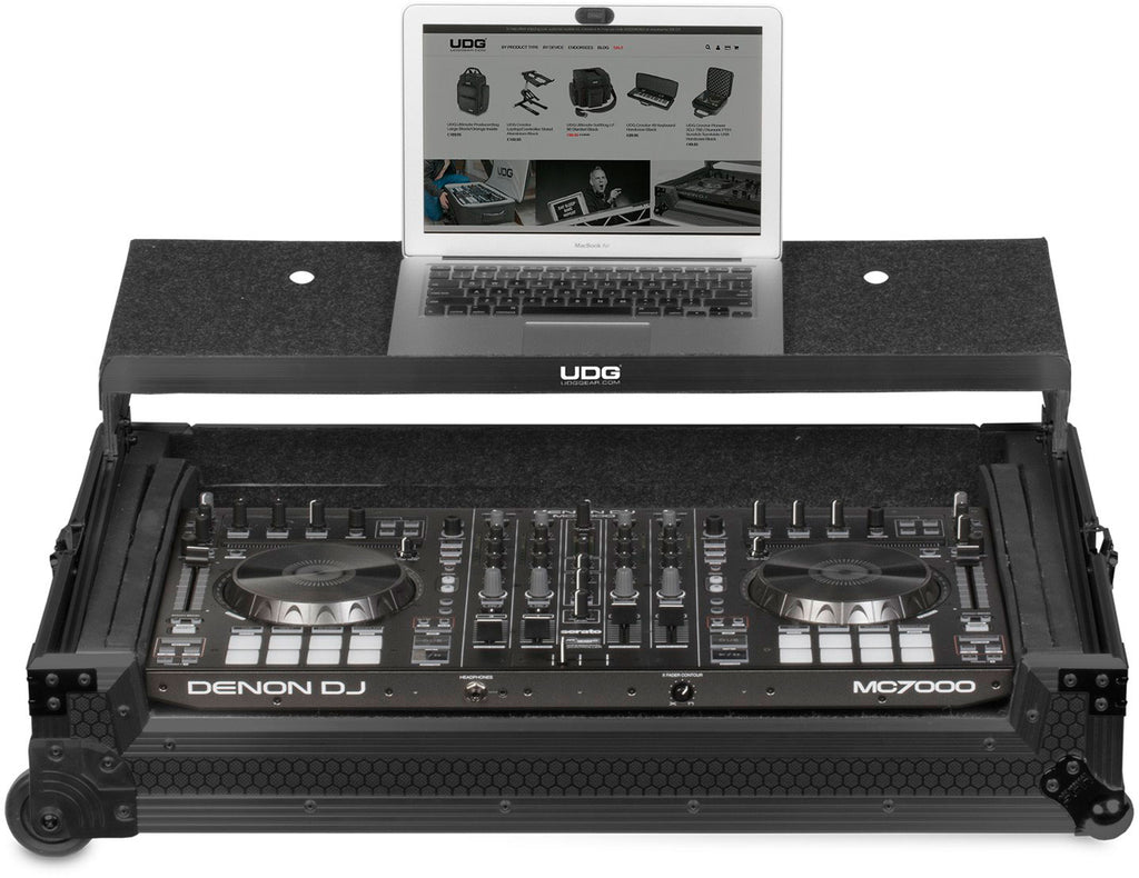 Udg U91054bl - fc multi format xxl black plus (laptop shelf, trolley & wheels)