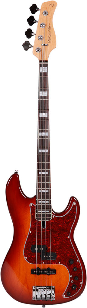 Marcus miller P7 alder-4 (2nd gen) ts tobacco sunburst