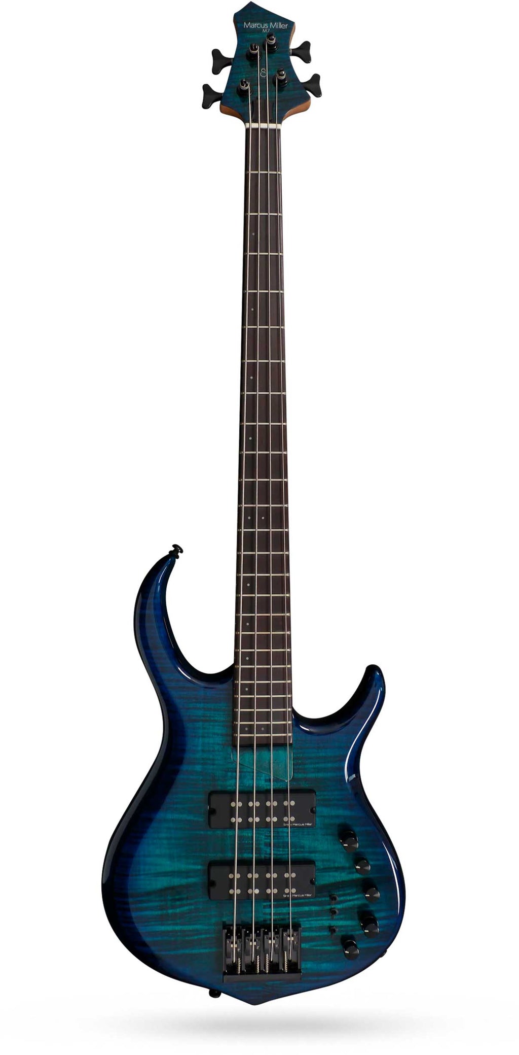 Marcus miller M7 alder-4 (2nd gen) tbl trans blue