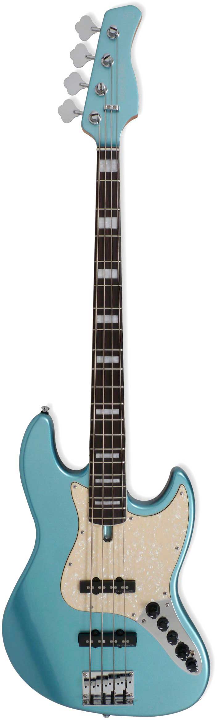 Marcus miller V7 alder-4 (2nd gen) lake placid blue