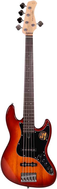 Marcus miller V3-5 (2nd gen) ts tobacco sunburst