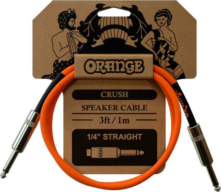 Orange Crush 1m speaker jack-jack