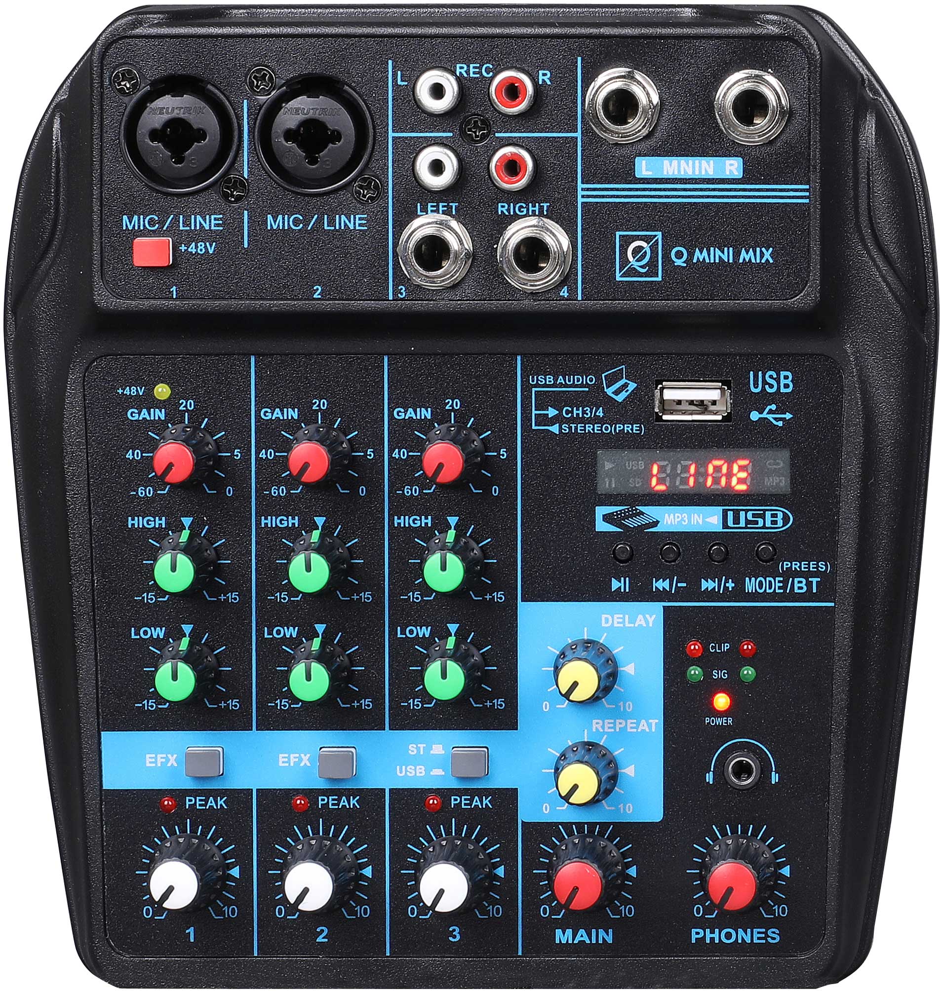 Oqan Mixer q mini usb mixer