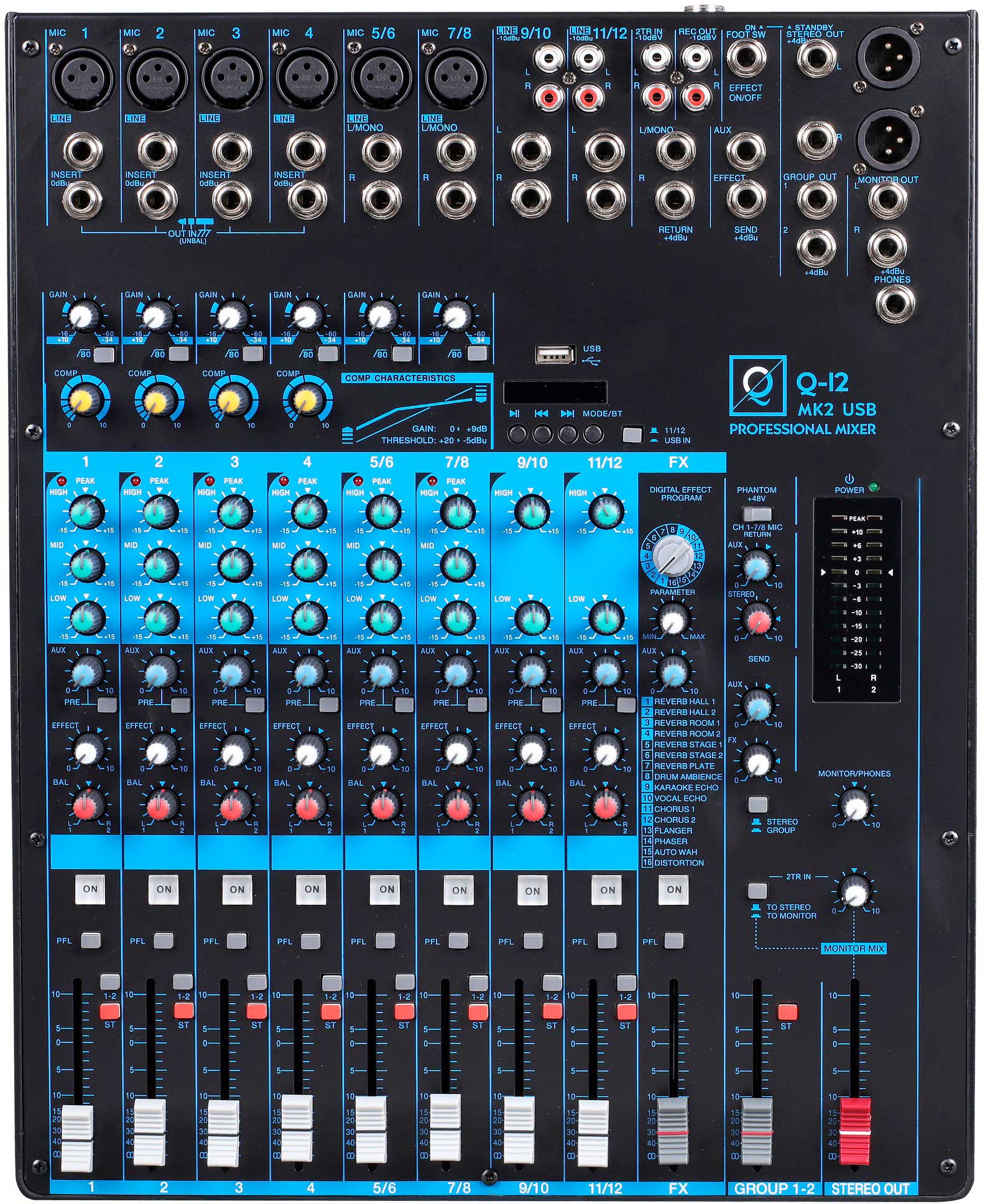 Oqan Mixer q12 mk2 usb