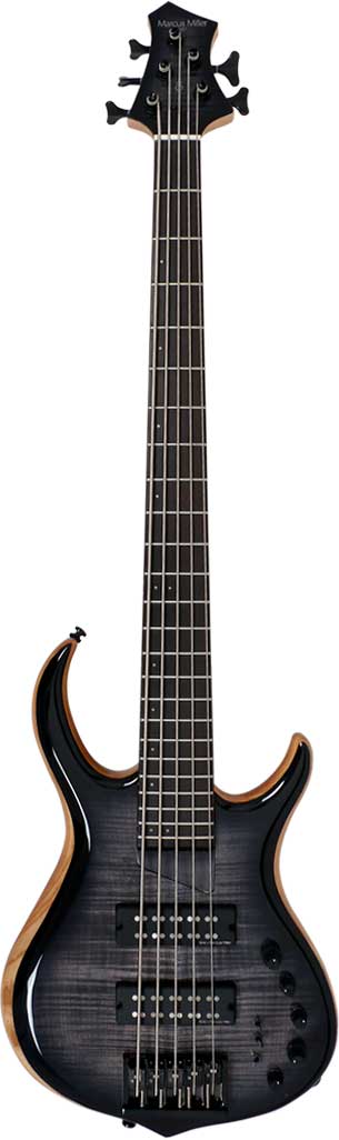 Marcus miller M7 swamp ash-5 (2nd gen) tbk trans black