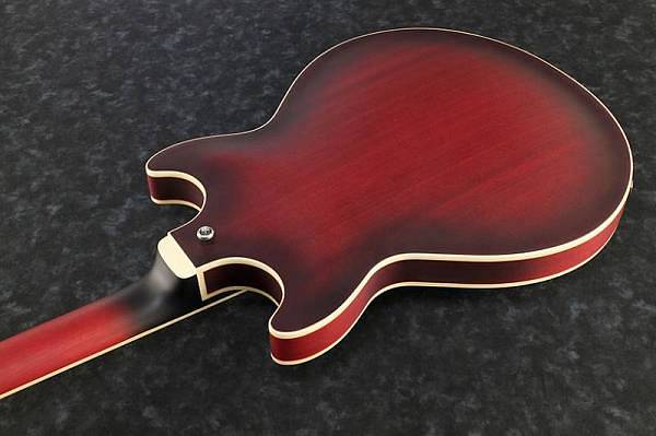 Ibanez AM53SRF Sunburst Red Flat Semi-Hollow Guitar