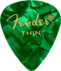 Fender Plettri 351 Green Moto Thin Pack 12 Pz