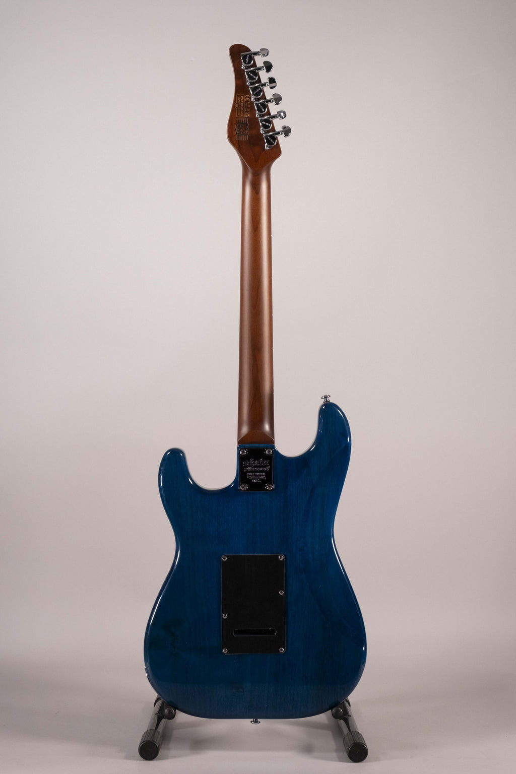 Schecter R66 Elite II Rosewood Traditional See-Thru Sky Blu