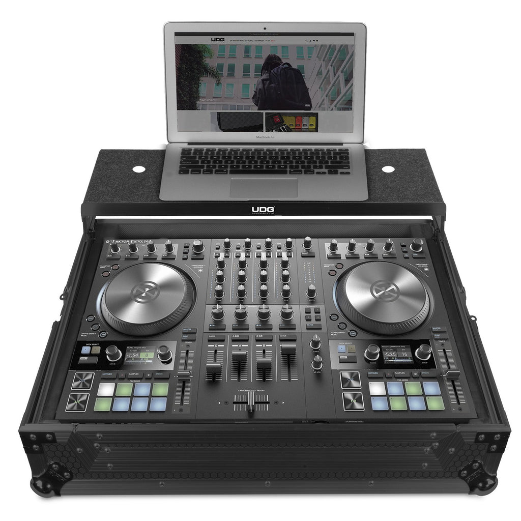 Udg gear U91064bl - fc ni traktor kontrol s4 mk3 black plus (laptop shelf)
