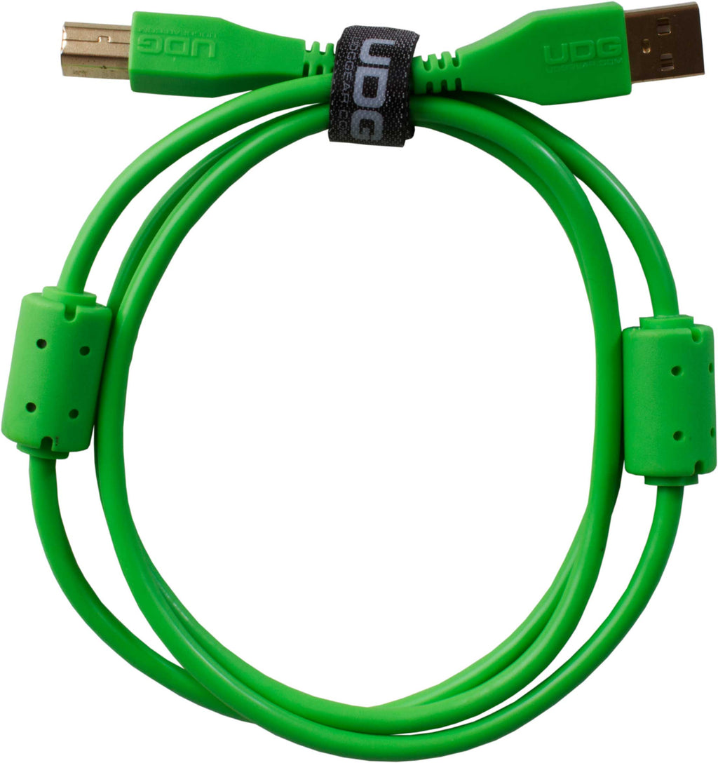 Udg gear U95002gr - ultimate audio cable usb 2.0 a-b green straight 2m