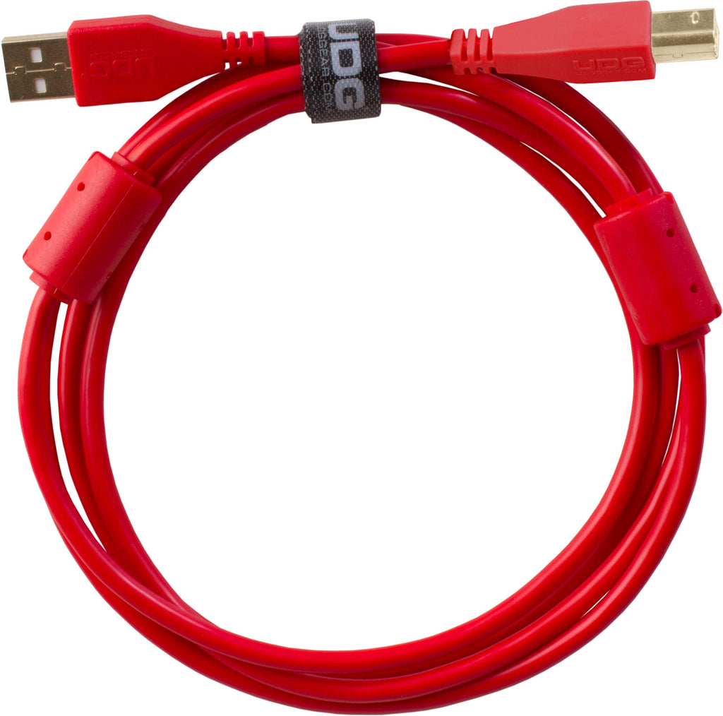 Udg gear U95003rd - ultimate audio cable usb 2.0 a-b red straight 3m