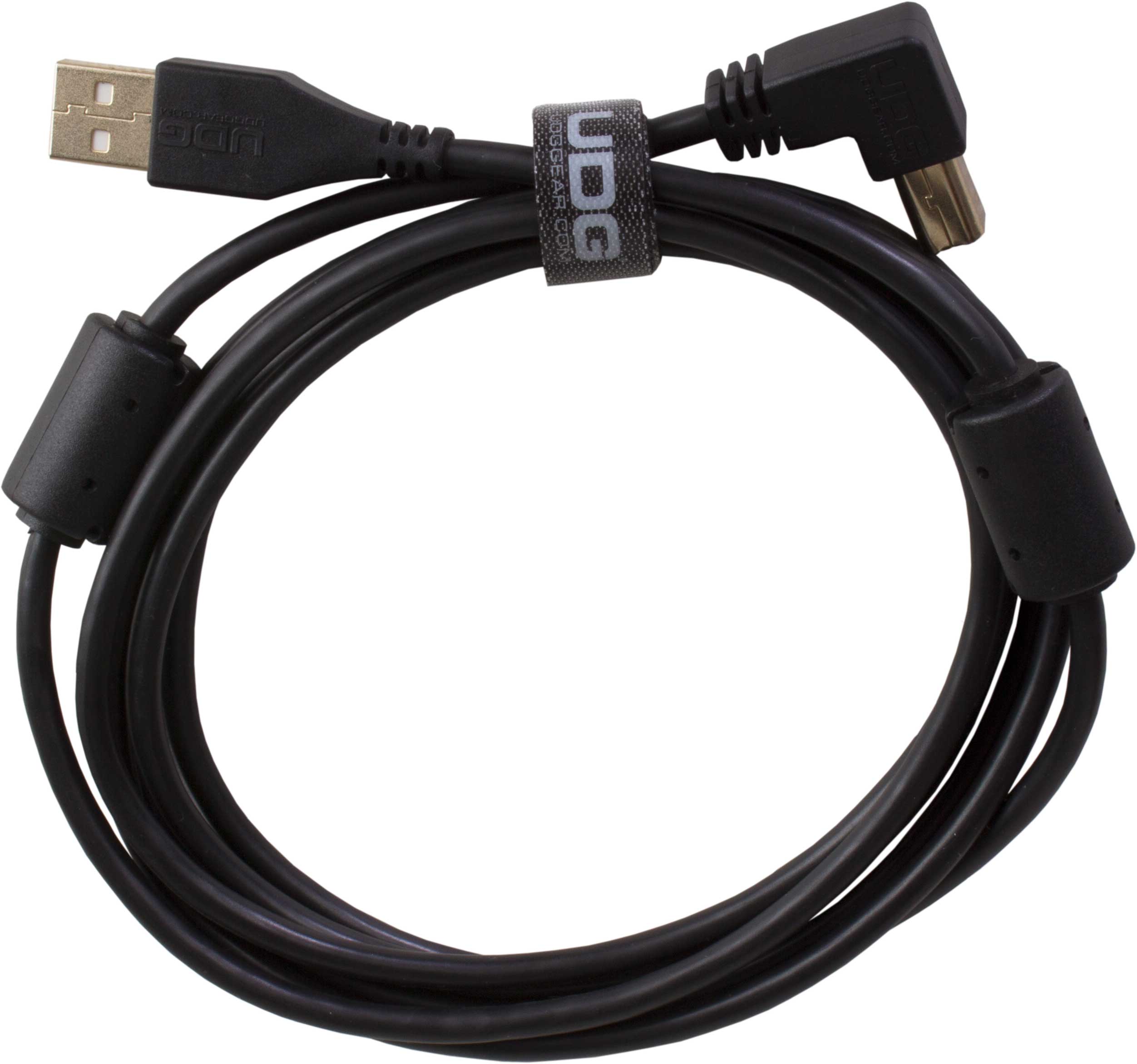 Udg gear U95006bl - ultimate audio cable usb 2.0 a-b black angled 3m