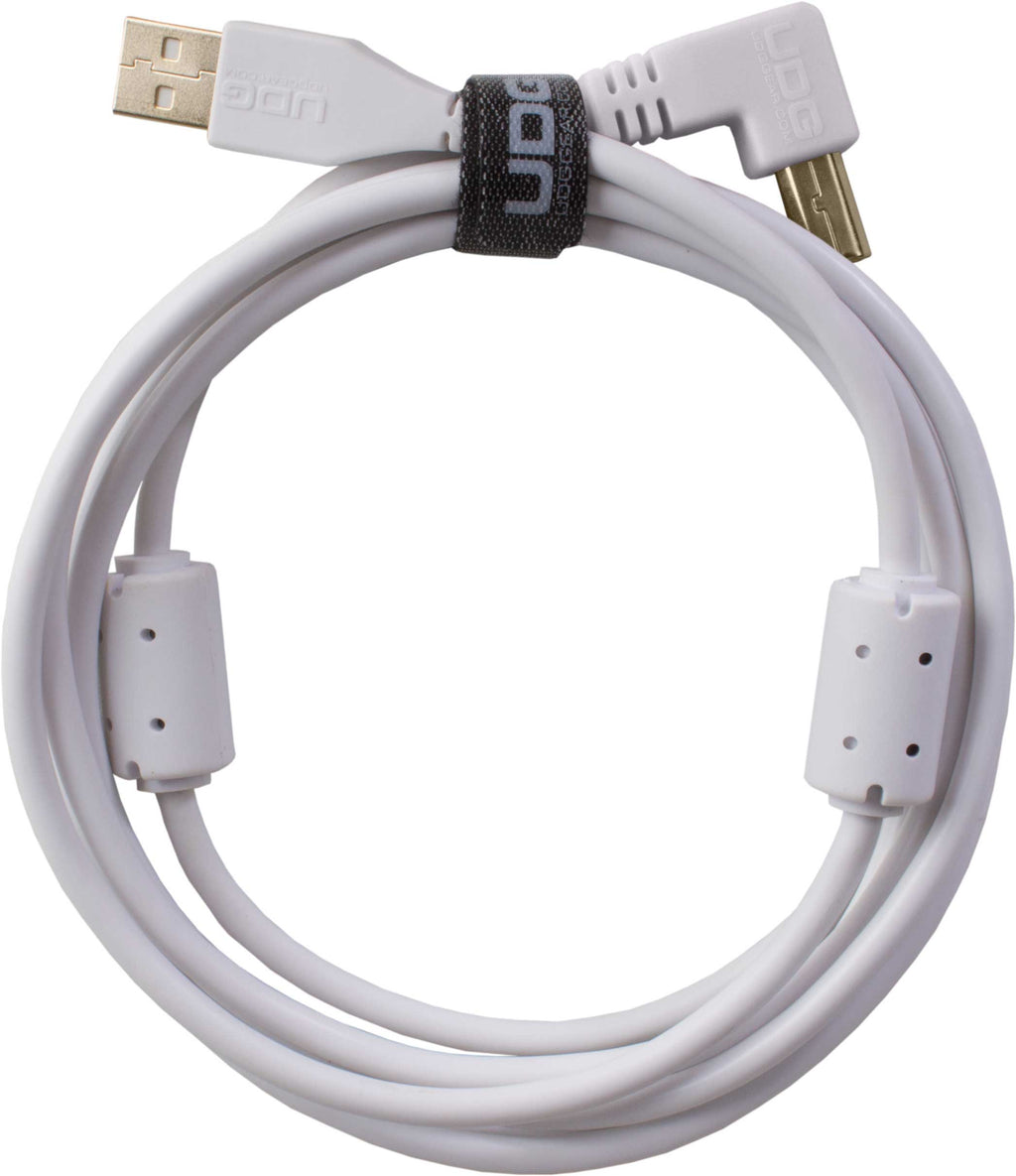 Udg gear U95006wh - ultimate audio cable usb 2.0 a-b white angled 3m