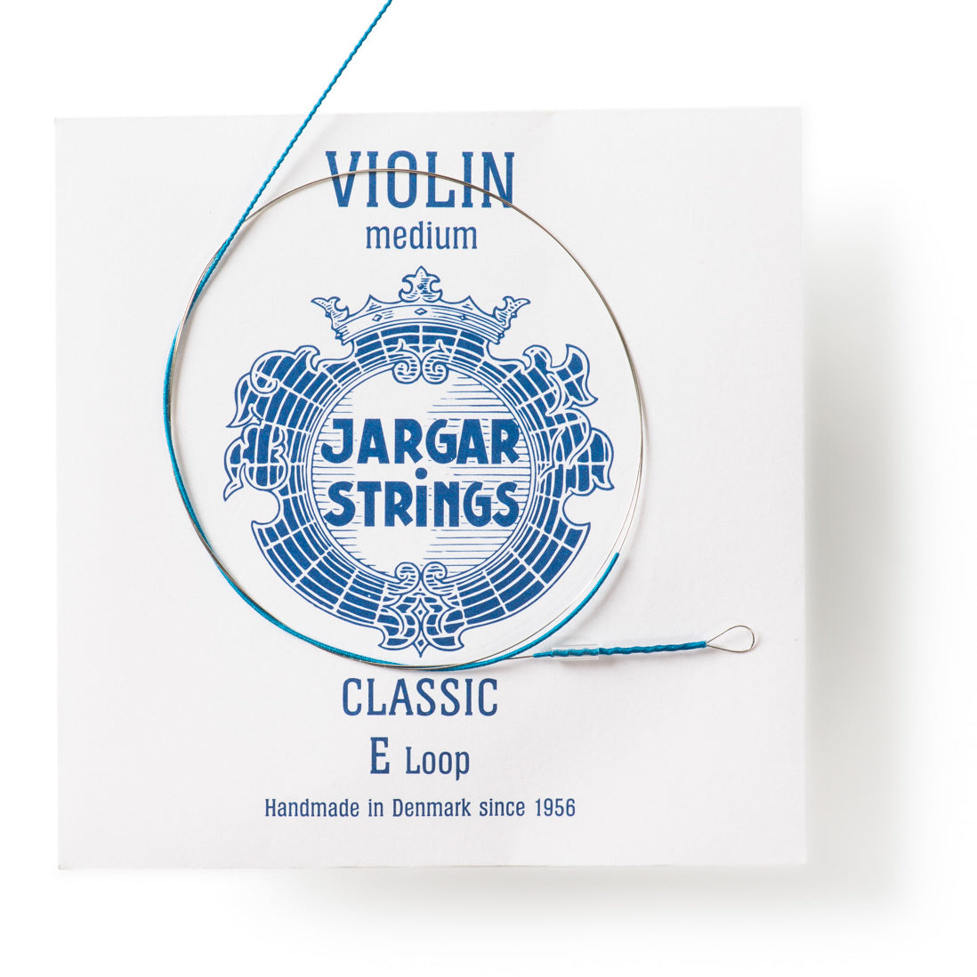 Jargar italia Mi blue medium per violino con asola ja1001