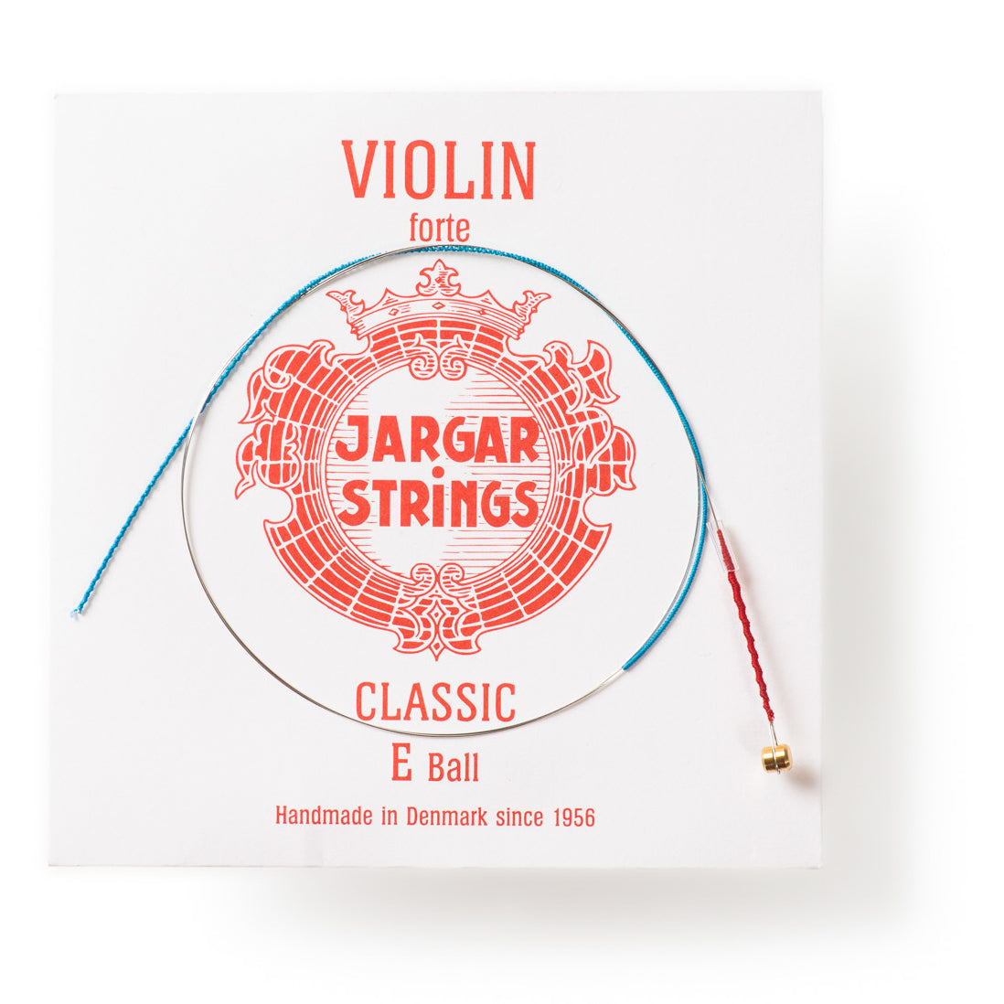 Jargar italia Mi rosso forte per violino con pallino ja1010b