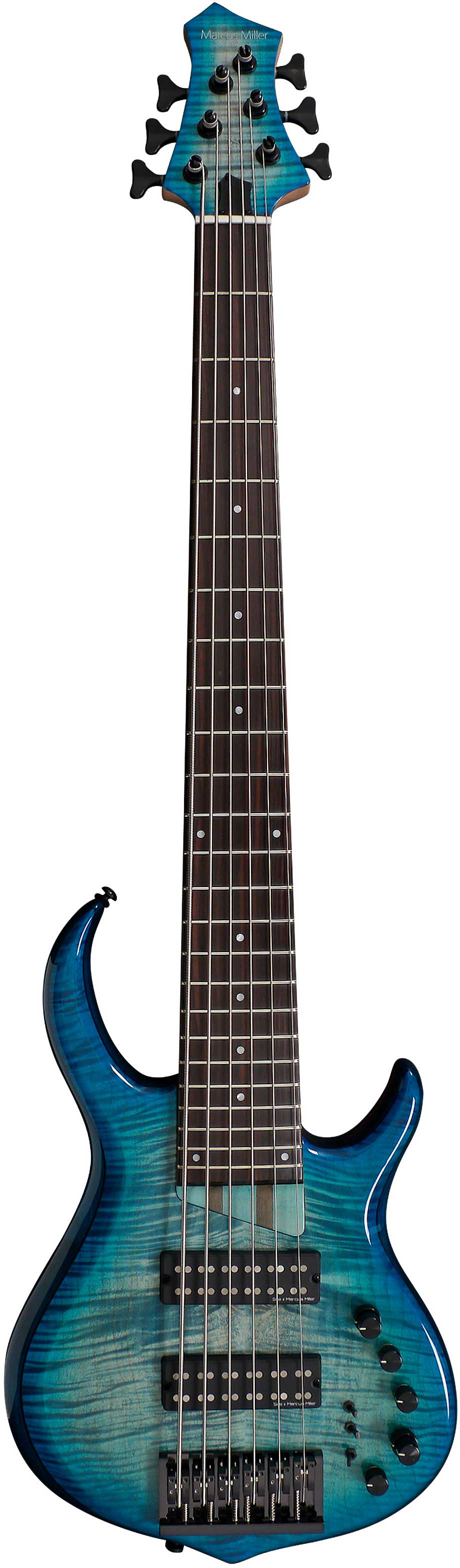 Marcus miller M7-6 tbl trans blue
