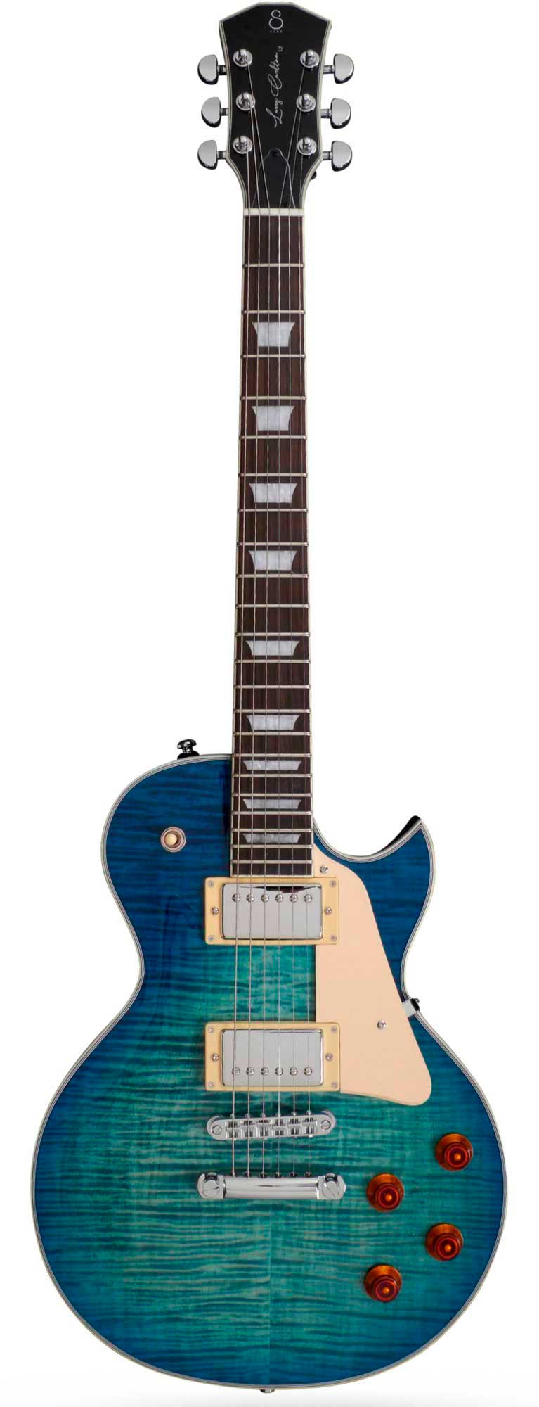 Sire guitars L7 tbl trans blue