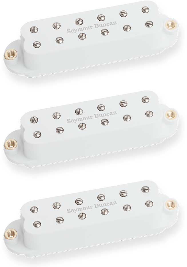 Seymour duncan Billy gibbons' red devil set white