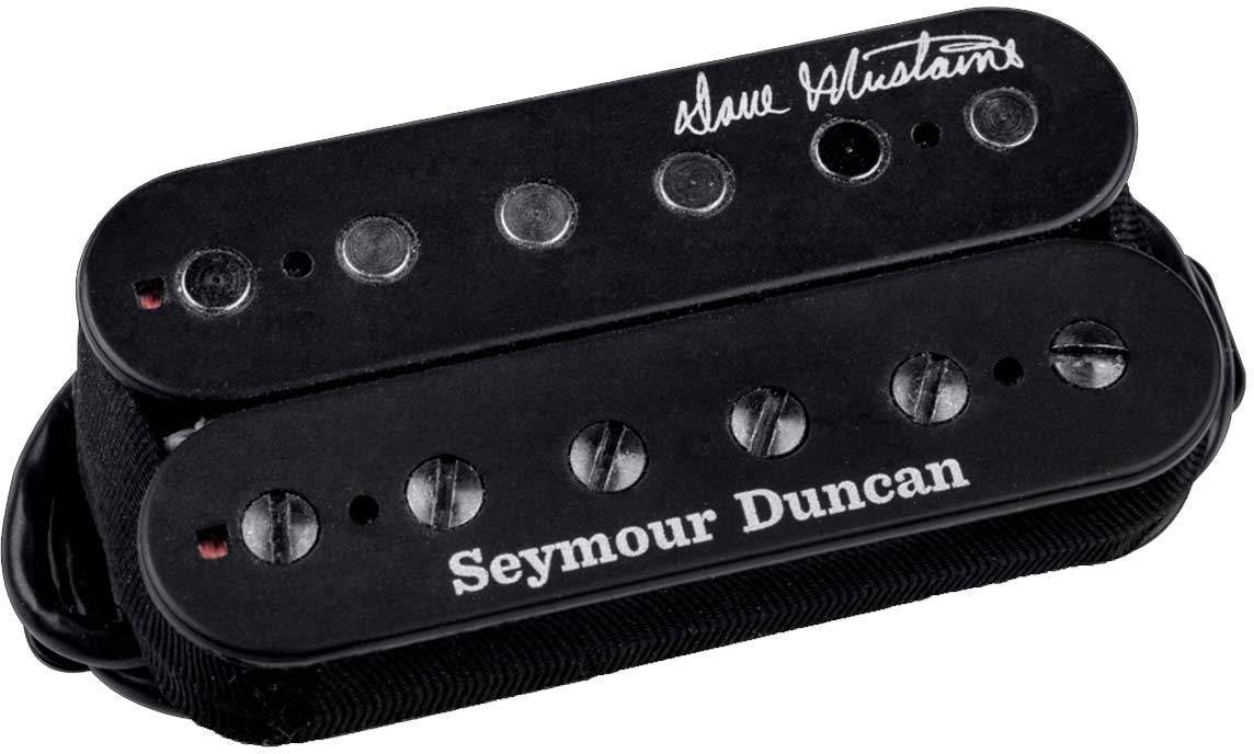 Seymour duncan Dave mustaine thrash factor trembucker black