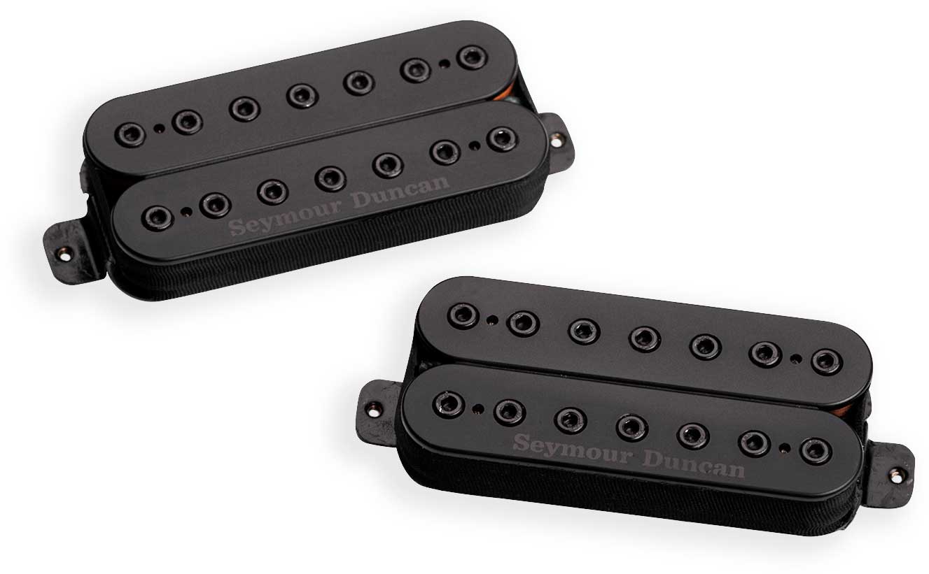 Seymour duncan M holcomb alpha & omega set blk 7str