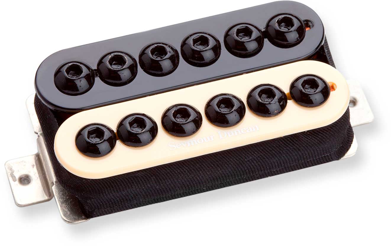 Seymour duncan Sh-8n invader rev zebra
