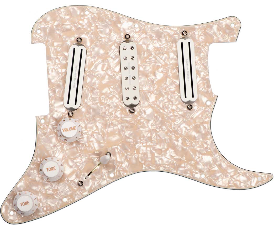 Seymour duncan Pickgrd assy dave murray pearloid