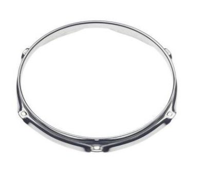 Dixon Pks312-6 Cerchio per Tom 12' 6 Fori Cromato Lato Cordiera
